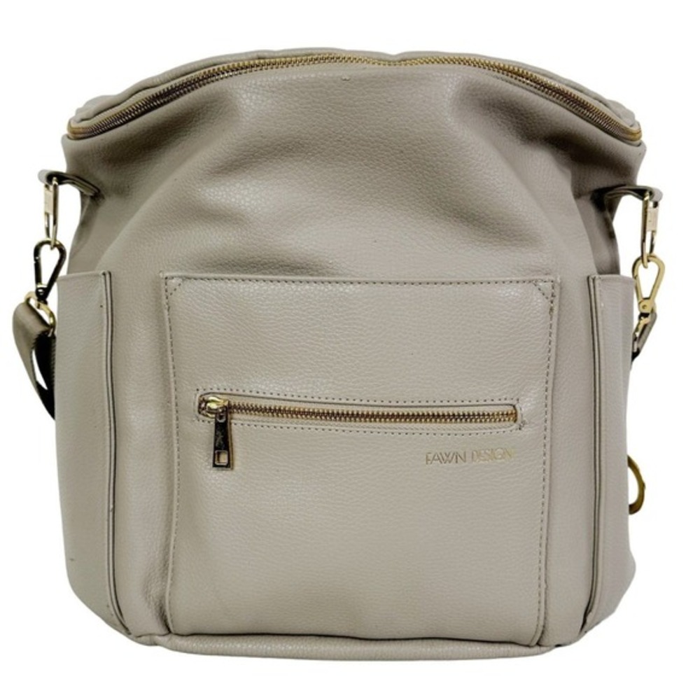 Fawn Design The Original Diaper Bag‎ Backpack Taupe Grey